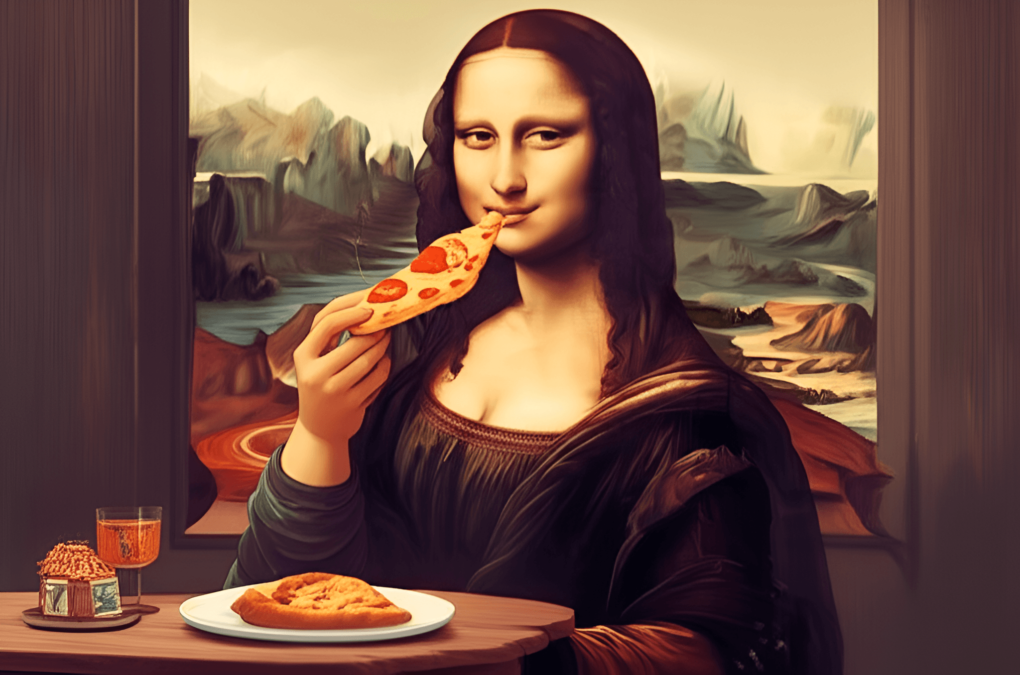 Funny Oil Painting